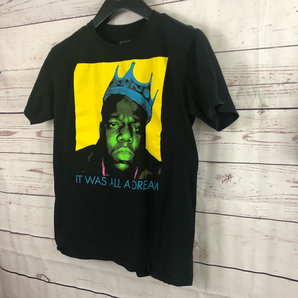 Notorious BIG neon graphic t-shirt - Picture 3 of 6